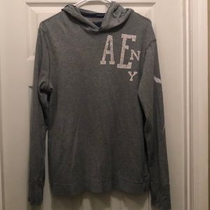 Long Sleeve Hooded Shirt